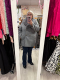 Manteau classe gris