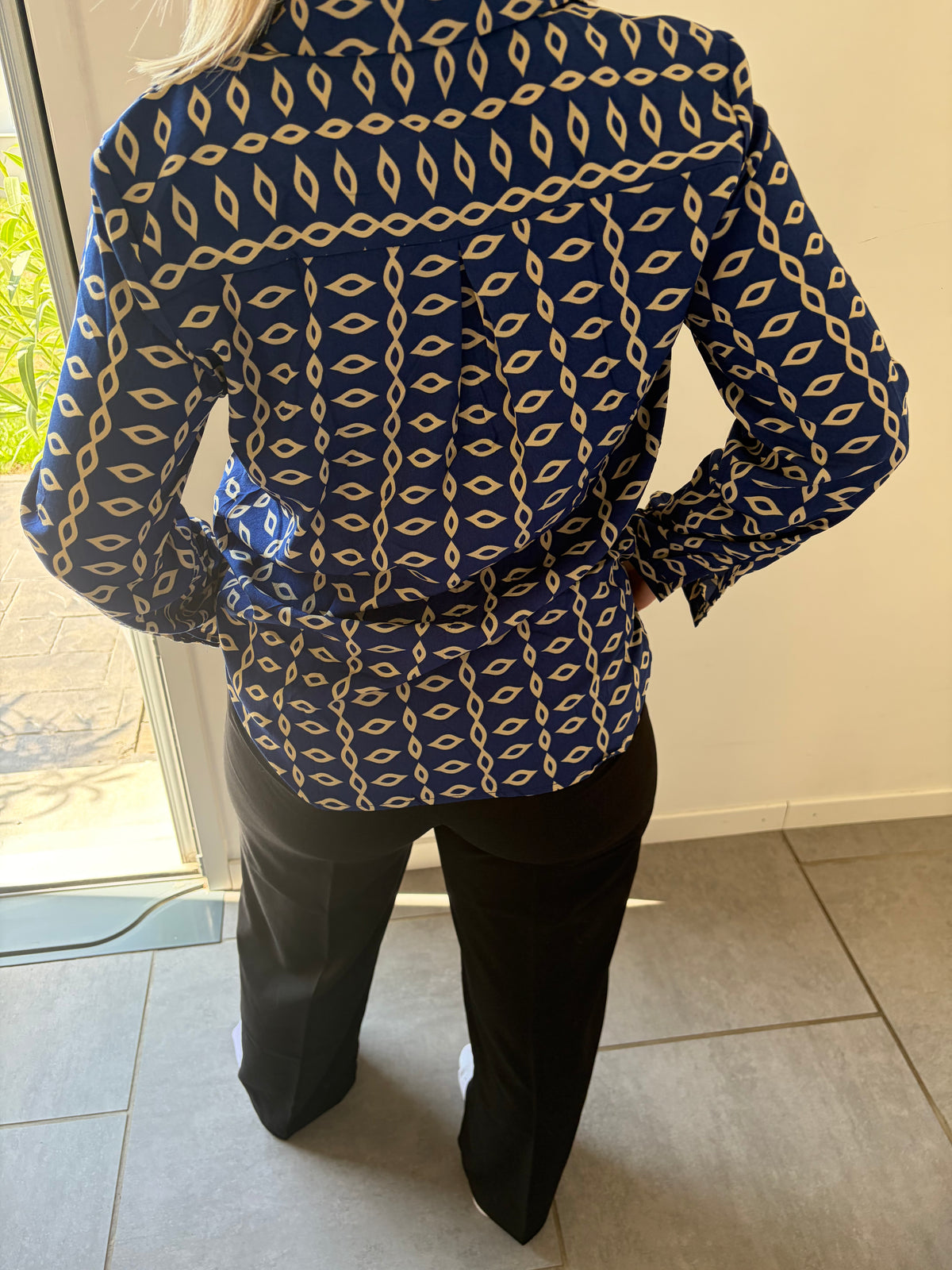 Chemise bleu