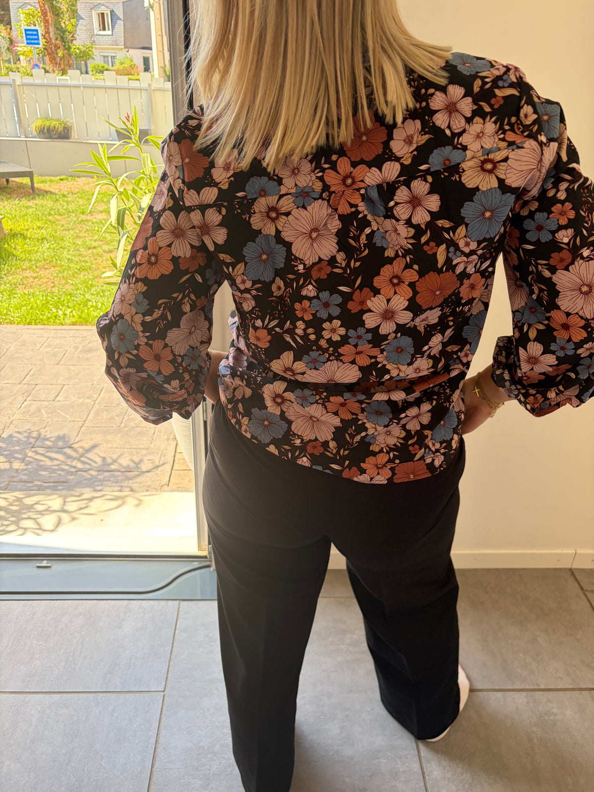 Blouse fleuri