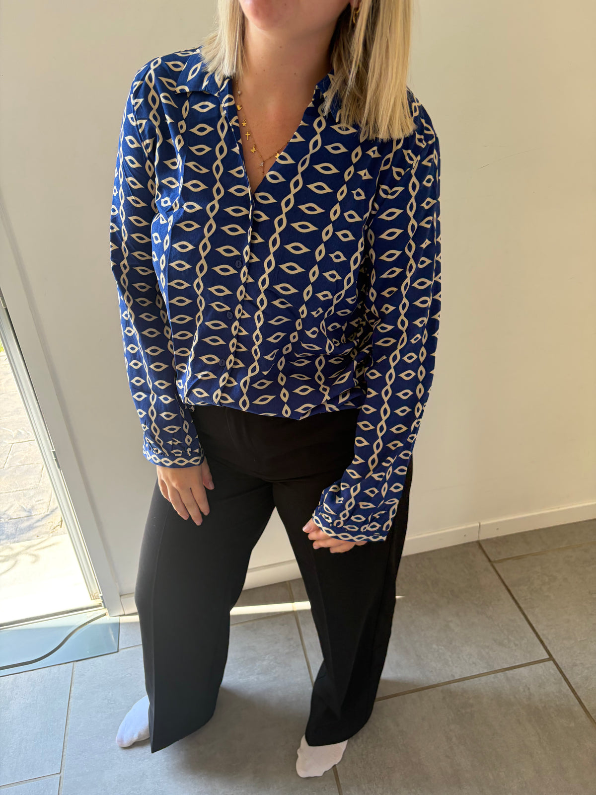 Chemise bleu