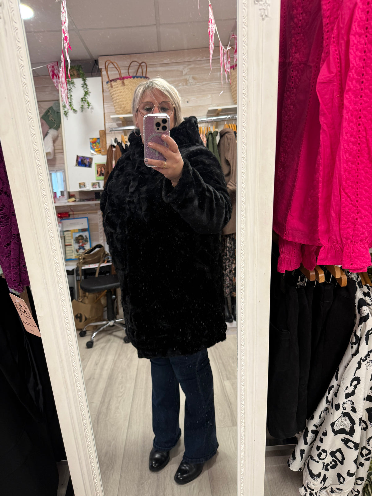 Manteau fourrure