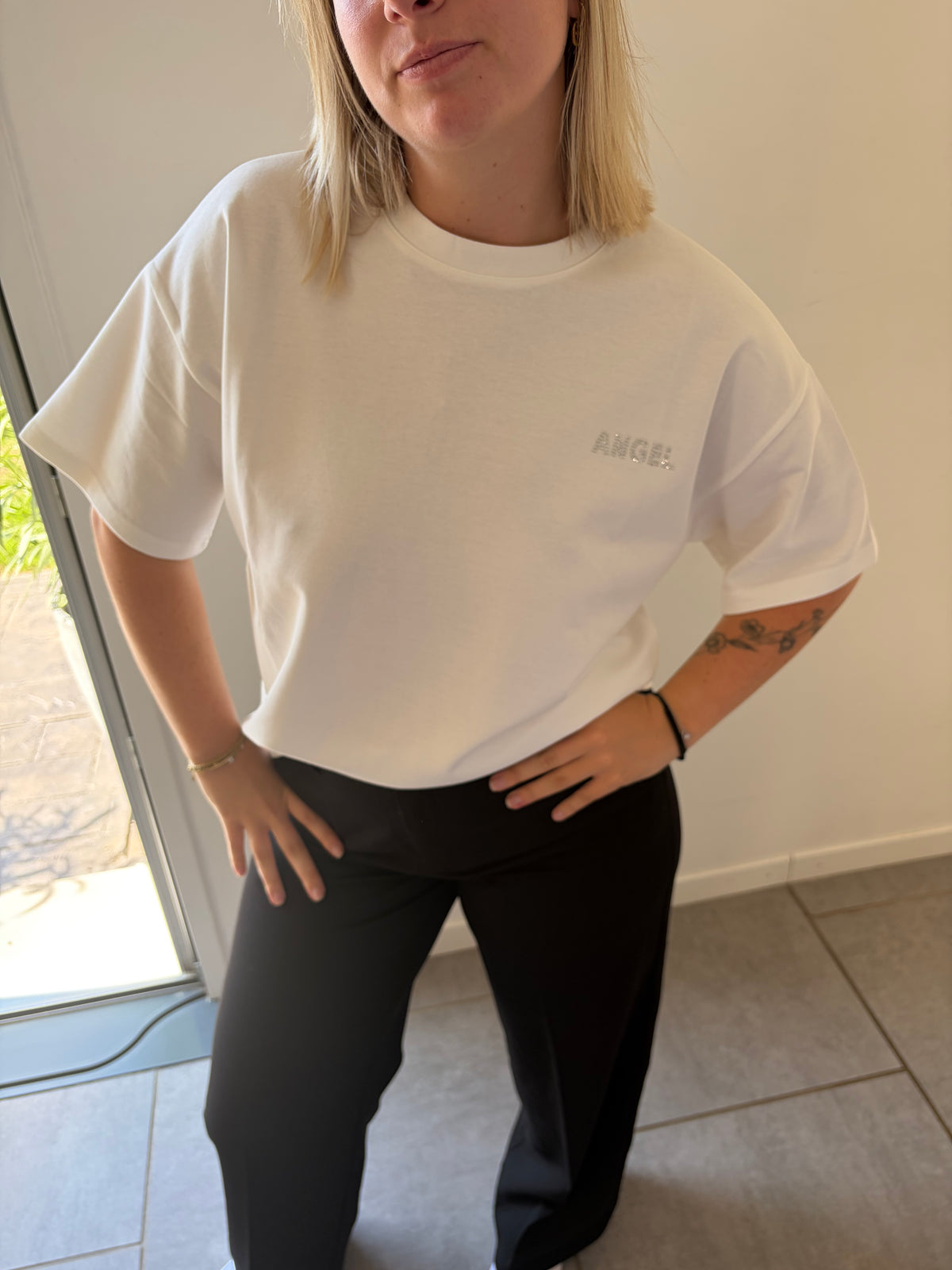 Teeshirt blanc ailes