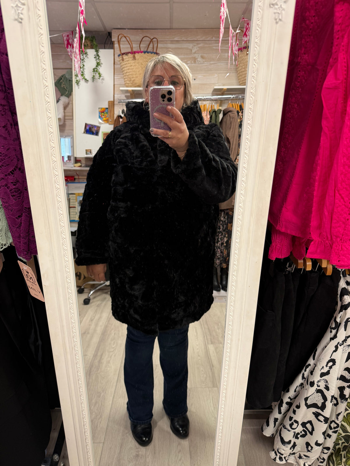 Manteau fourrure