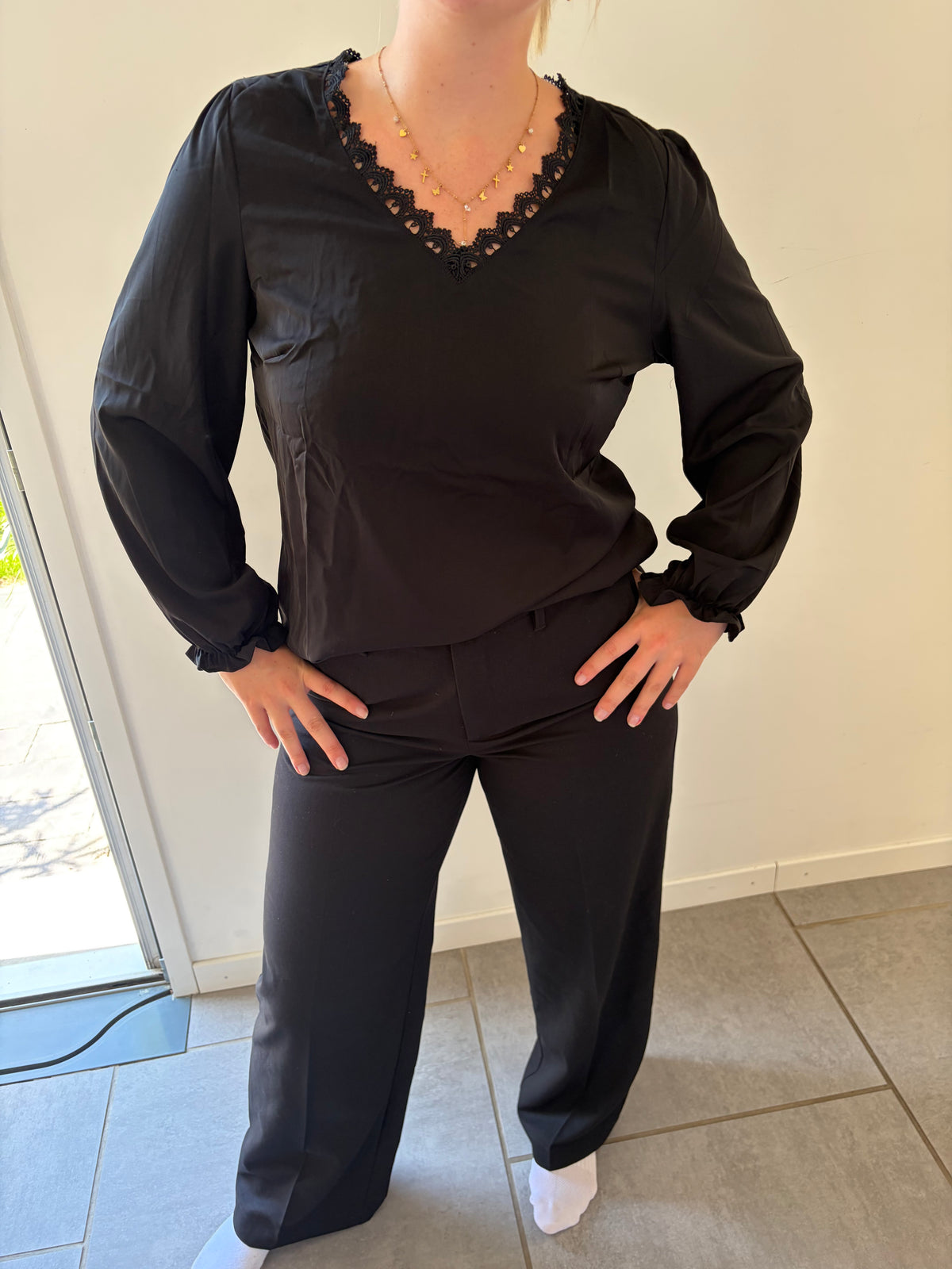 Blouse noir
