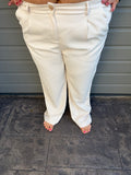 Pantalon fluide blanc