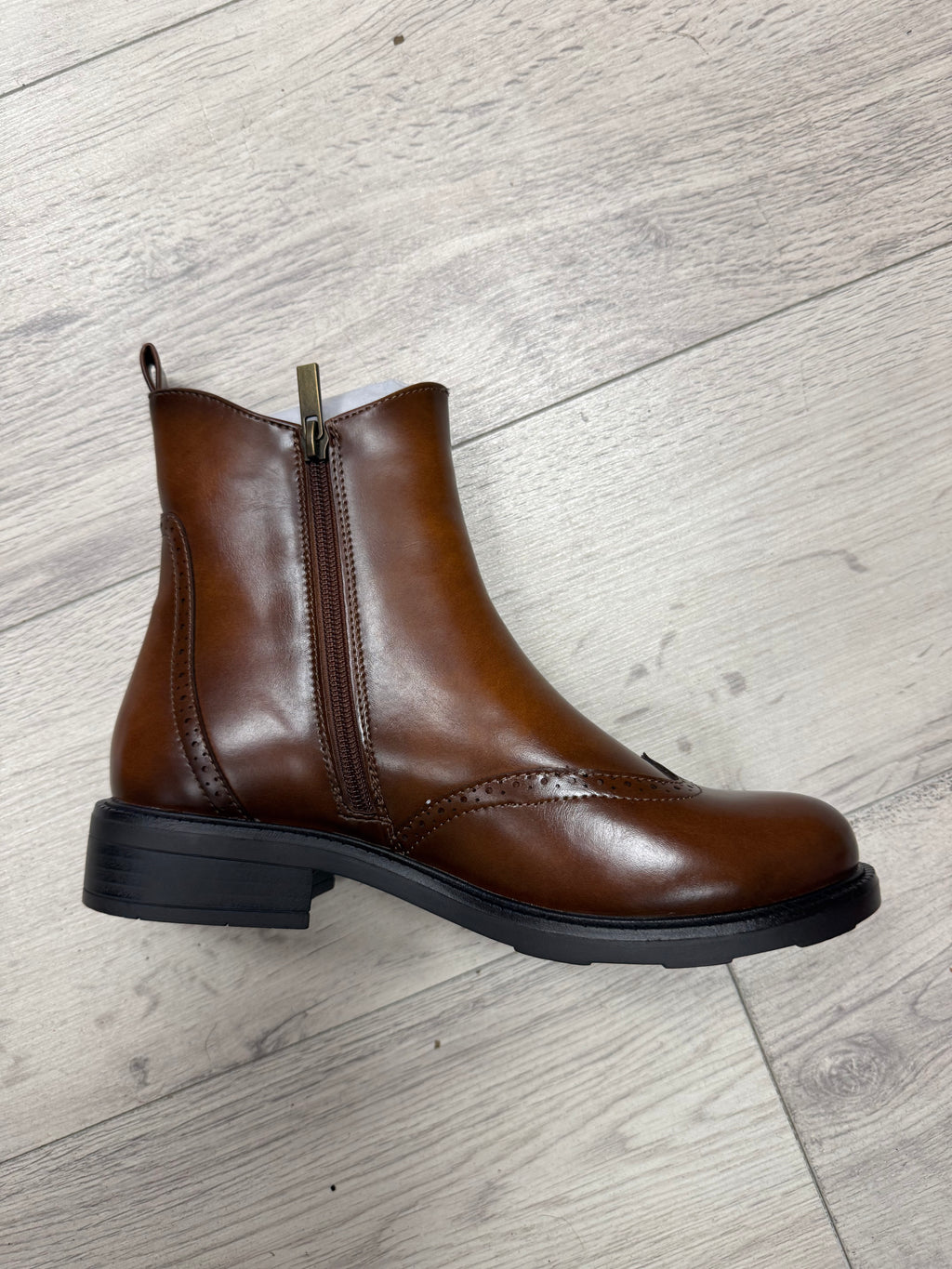Bottines marrons