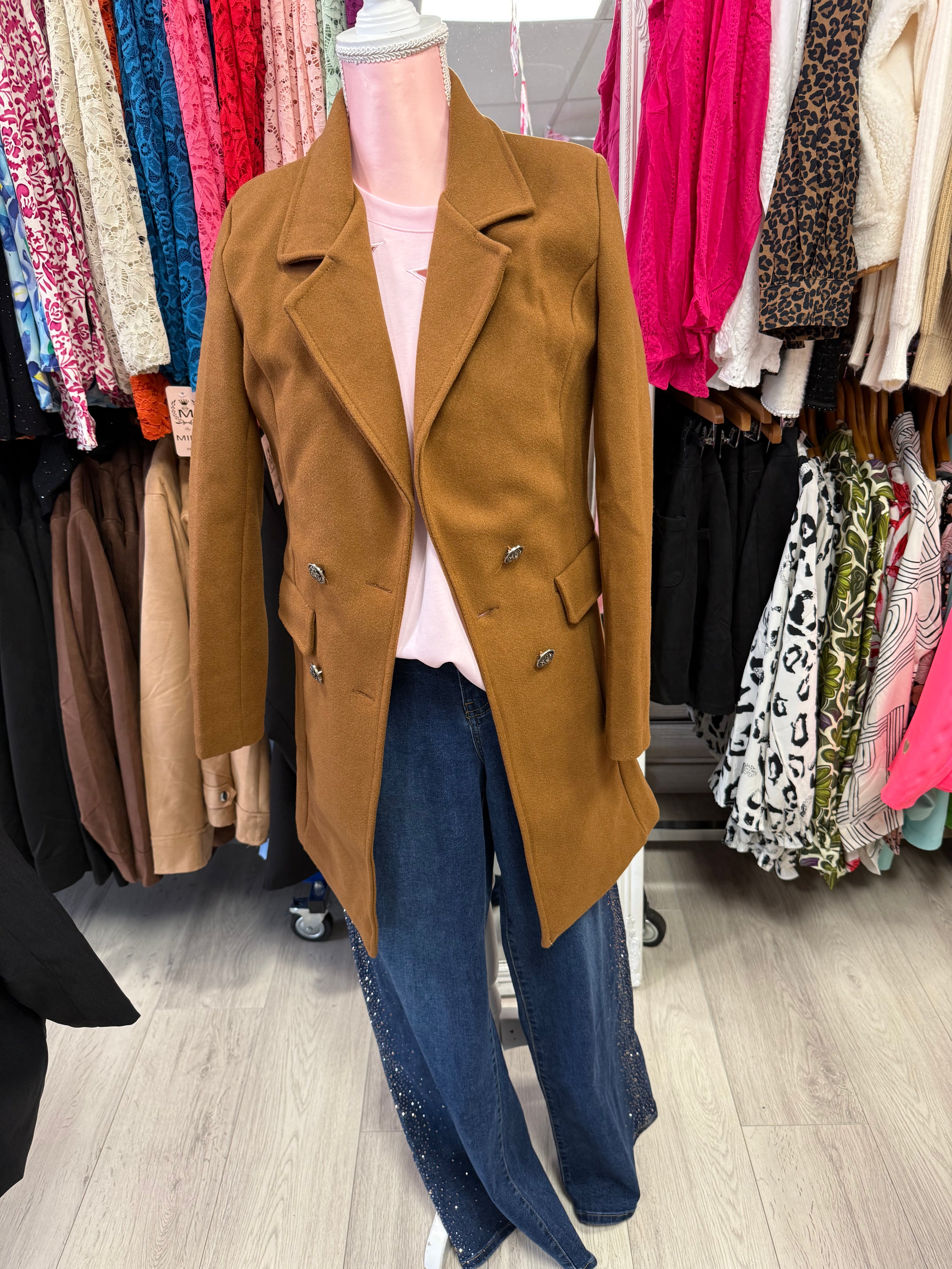 Manteau marron