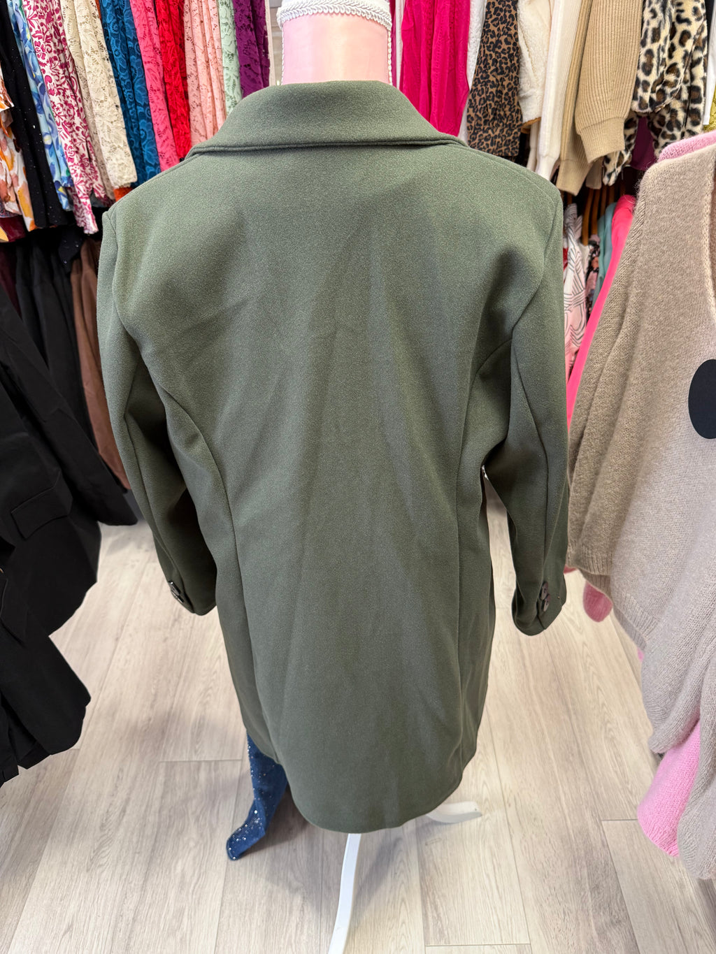 Manteau kaki