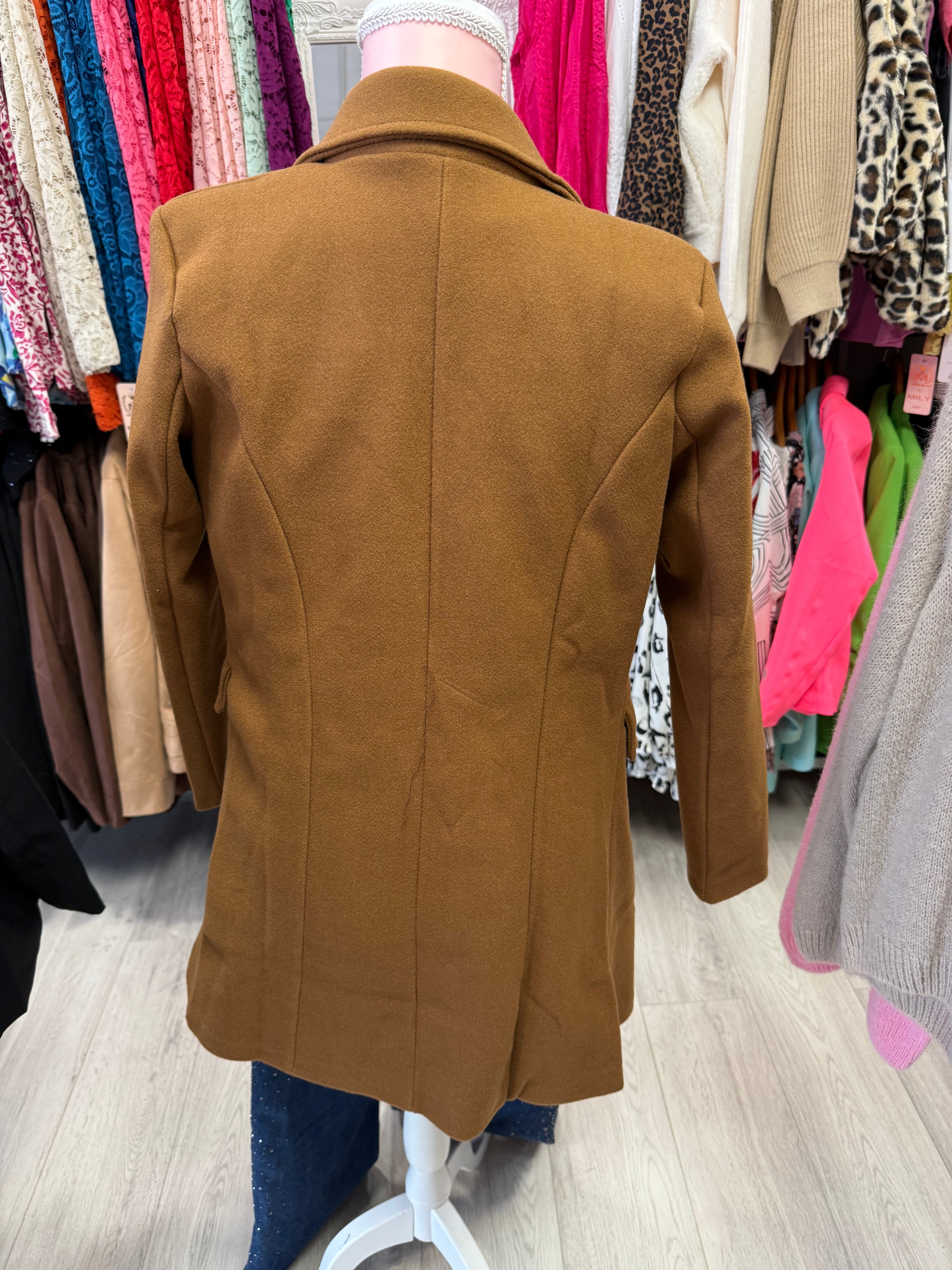 Manteau marron